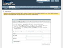 Tablet Screenshot of forum.prevostownersgroup.com